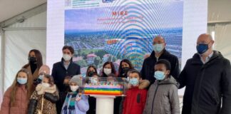 A Reggio Emilia prima pietra del Mire-Maternità e infanzia