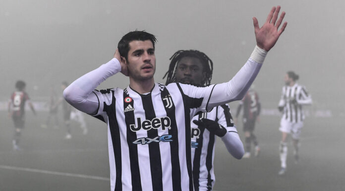 Morata e Cuadrado in gol, la Juve espugna Bologna