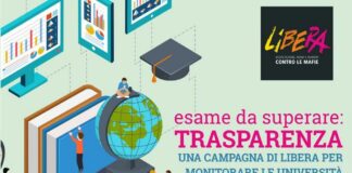 Libera lancia campagna su trasparenza nelle Università
