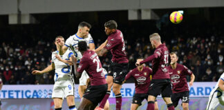Goleada Inter all’Arechi, 5-0 alla Salernitana