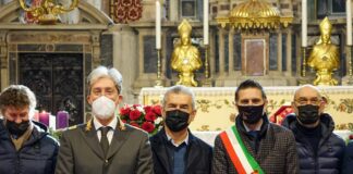 L’assessore Costalonga alla cerimonia in onore di Santa Barbara