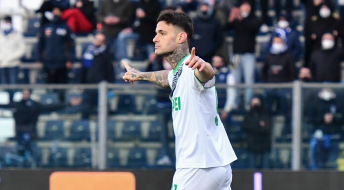 Sassuolo-show, 5-1 a Empoli con Berardi, Raspadori e Scamacca