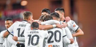 Allo Spezia il derby col Genoa, decide Bastoni