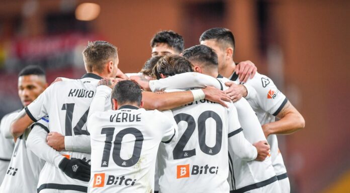 Allo Spezia il derby col Genoa, decide Bastoni