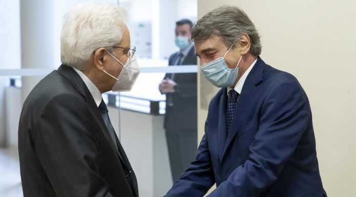 Mattarella “Sassoli ha accompagnato la svolta decisiva dell’Ue”
