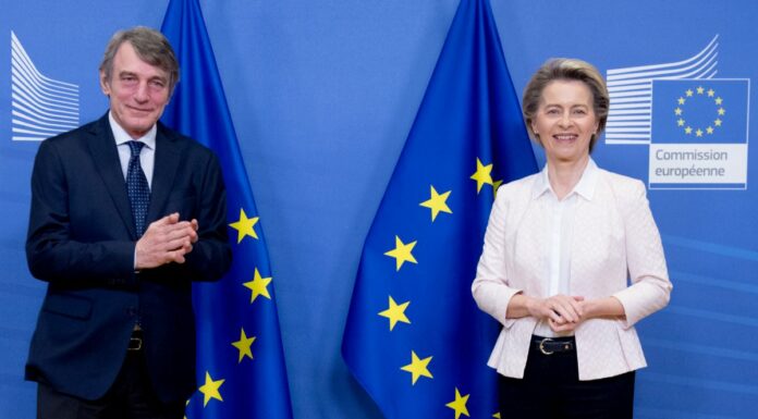 Von der Leyen “Sassoli lottava per la giustizia e la solidarietà”