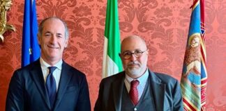 Veneto, Zaia riceve il nuovo procuratore regionale della Corte dei Conti