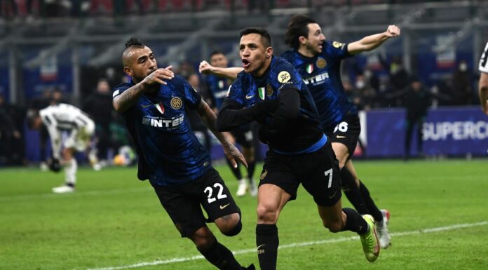 Supercoppa all’Inter, Sanchez beffa la Juventus al 120′