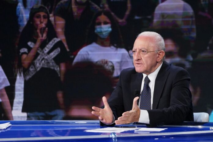 VINCENZO DE LUCA PRESIDENTE REGIONE CAMPANIA