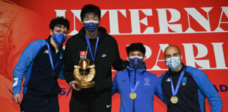 Cdm Fioretto: A Parigi 2° Luperi e 3° Foconi