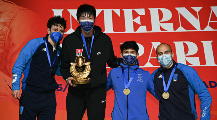 Cdm Fioretto: A Parigi 2° Luperi e 3° Foconi