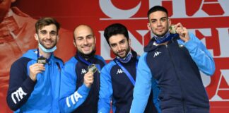 Gli azzurri del fioretto vincono gara Cdm a squadre di Parigi