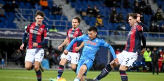 Bologna-Napoli 0-2, decide una doppietta di Lozano