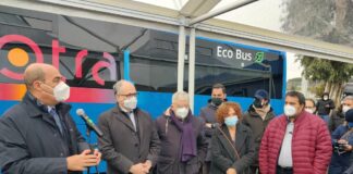 Alla stazione Anagnina di Roma presentati 60 nuovi bus Cotral