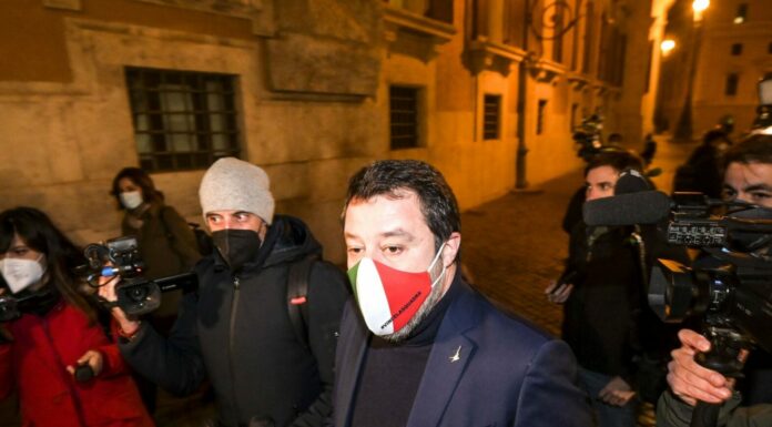 Quirinale, Salvini: “Faremo più nomi e Draghi resti dov’è”