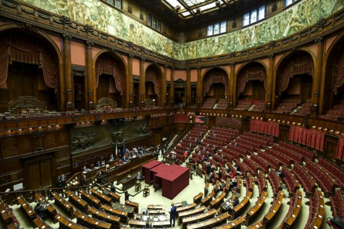 SECONDO GIORNO DI VOTAZIONI PER IL PRESIDENTE DELLA REPUBBLICA, GLI INTERNI DELLA CAMERA