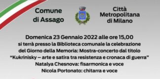 Giorno della Memoria, ad Assago la mostra “Kukriinsky”