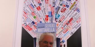 Presentazione biografia Mattarella con Gianni Letta, La Russa, Pecoraro Scanio