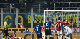 Inter-Milan 1-2, Giroud decide il derby, rossoneri a -1