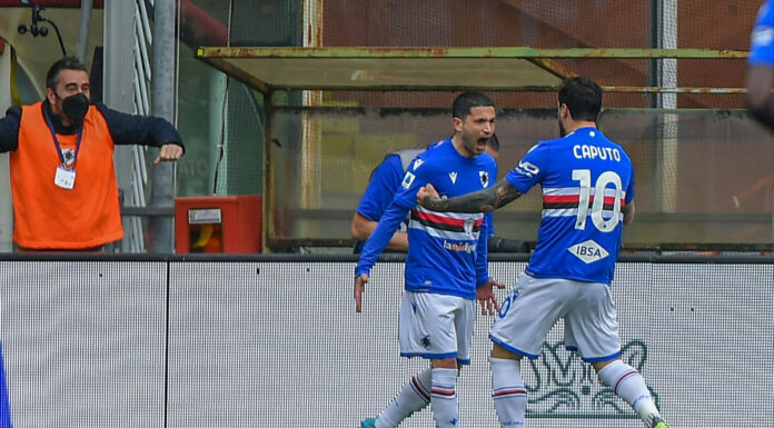 Sampdoria-Sassuolo 4-0, debutto con gol per Sensi