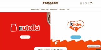 Nasce lo shop on line di Ferrero