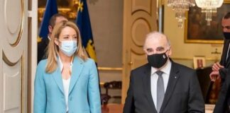 Parlamento Ue, Metsola in visita ufficiale a Malta
