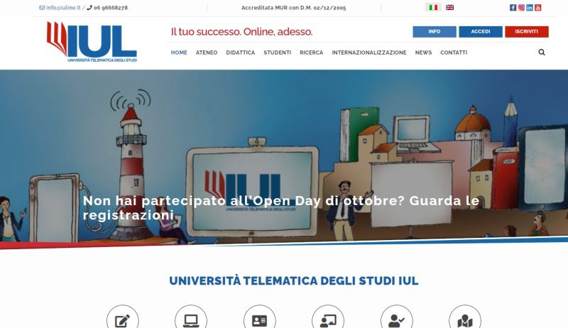 Scuola, dall’Università IUL due master on line per i docenti