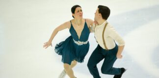 Guignard-Fabbri al 5° posto nella danza su ghiaccio