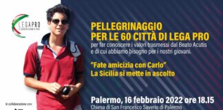 Lega Pro, a Palermo pellegrinaggio per valori Beato Acutis