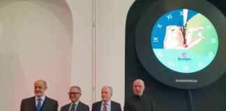 Assolombarda, un grande orologio digitale nell’Adi Design Museum