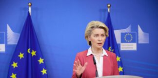 Ucraina, Von der Leyen “Pronti a reagire in caso di attacco”