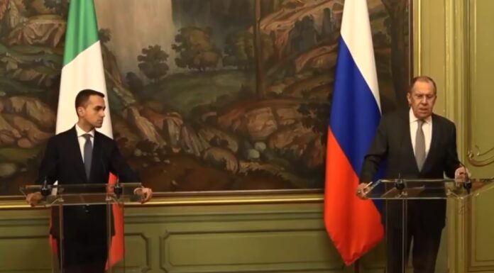 Di Maio incontra Lavrov “Possibile soluzione diplomatica sull’Ucraina”