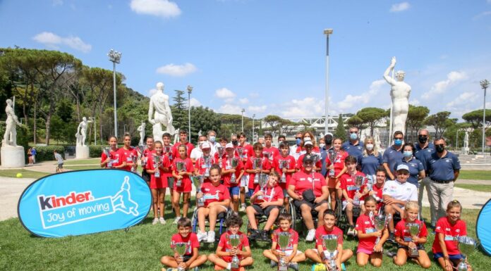 Tennis Trophy Fit Kinder Joy of Moving, il 28/2 parte la 17^ edizione