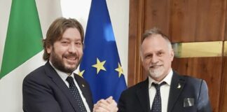 Il segretario di Stato di San Marino Pedini Amati incontra Garavaglia