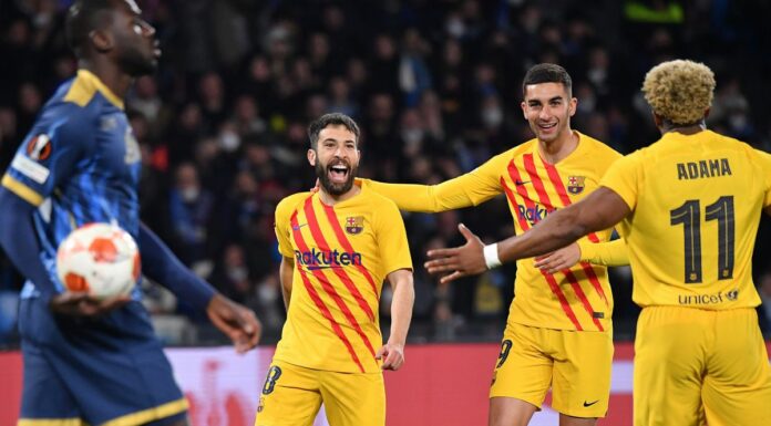Napoli eliminato dall’Europa League, il Barcellona vince 4-2