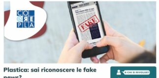 Corepla, nelle scuole il progetto “E’ una questione di plastica”