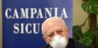 Covid, De Luca “Campania in zona bianca frutto di prudenza e rigore”