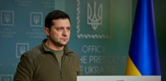 Ucraina, Zelensky “Da Draghi sostegno all’uscita della Russia da Swift”