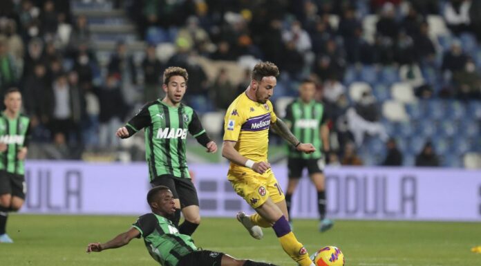 Il Sassuolo fa festa al 94′, Fiorentina battuta 2-1