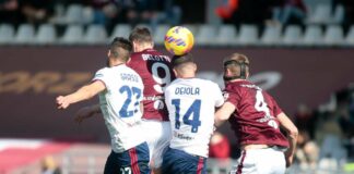 Colpaccio del Cagliari, Torino battuto 2-1 in casa