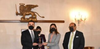 La presidente Damiano riceve il sindaco di Strumica Kostadinov