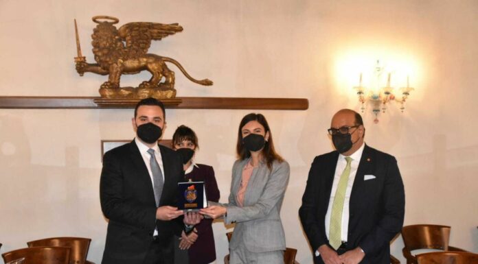 La presidente Damiano riceve il sindaco di Strumica Kostadinov