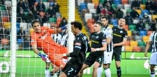 Alla Dacia Arena Udinese e Lazio pareggiano 1-1