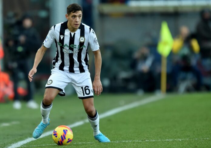 italian soccer Serie A match Genoa CFC vs Udinese Calcio