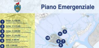 Acqua alta a Venezia, 62 mln per interventi di riduzione del rischio residuo