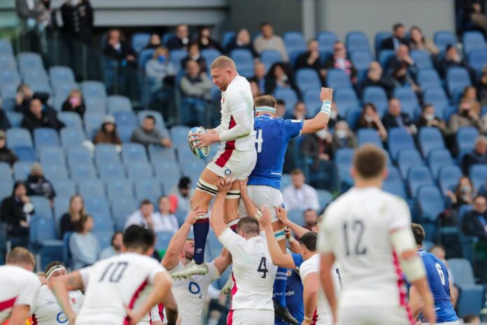 Rugby Six Nations match 2022 Six Nations - Italy vs England