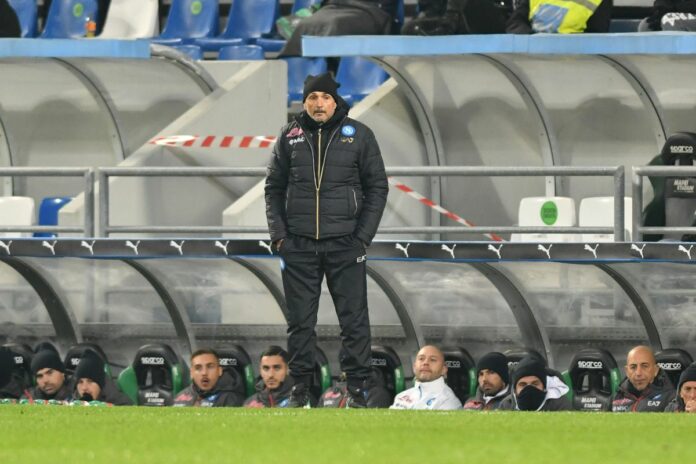 italian soccer Serie A match US Sassuolo vs SSC Napoli