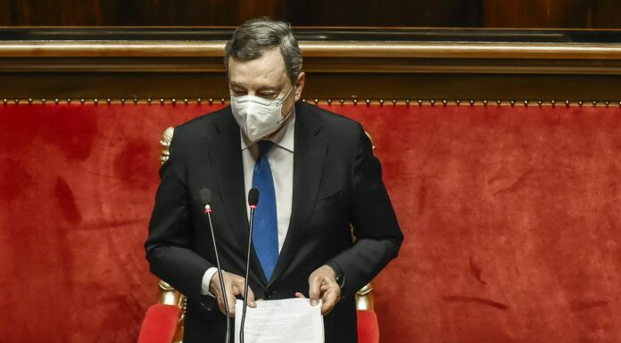 Ucraina, Draghi “Finisce l’illusione che la pace sia scontata”