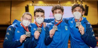 Sciabolisti azzurri d’argento agli Europei U.20