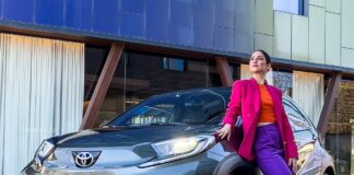 Lodovica Comello è ambassador di nuova Toyota Aygo X